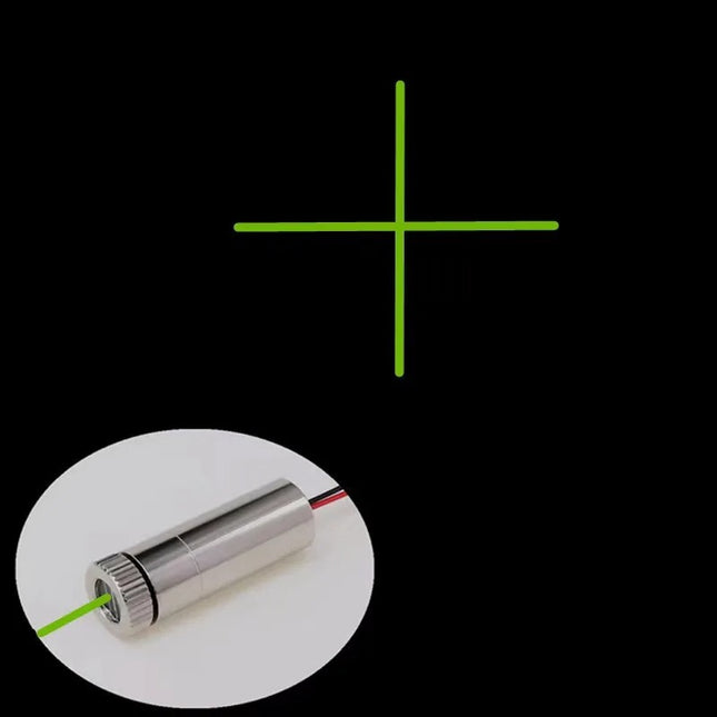 650nm 5mW Grün/rot/blau Punkt/Linie/Kreuz Laser Modul Kopf Objektiv Fokussierbar