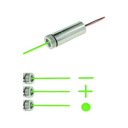 650nm 5mW Green/red/blue Dot/Line/Cross Laser Module Head Lens Focusable
