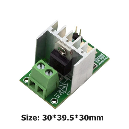 SSR Relais AC 10A 16A – Solid State Relay 3,3V 5V für Arduino ESP32 400V 600V