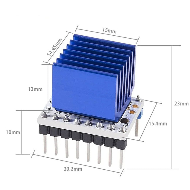 TMC2208 Stepstick Treiber – Leiser 3D Drucker Motor Driver Ersatz für A4988 DRV8825
