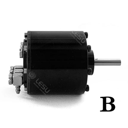 Kolben-Hydraulikmotor für RC-Baumaschinen  High-Torque Motor – geeignet für RC-Bagger, Lader &amp; LKW