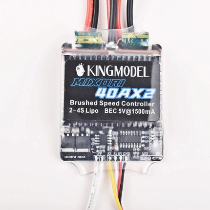 2x Dual Way Bidirektionaler 40A gebürsteter RC Motor Geschwindigkeitsregler