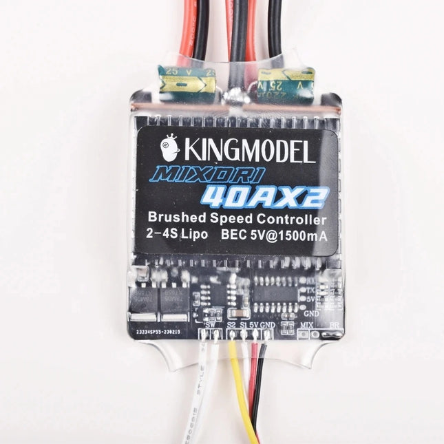 2x Dual Way Bidirektionaler 40A gebürsteter RC Motor Geschwindigkeitsregler