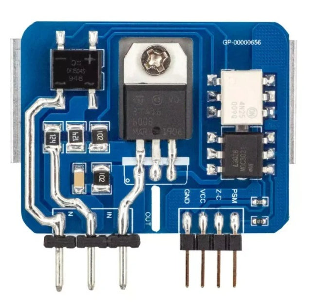 AC Licht Dimmer Modul eingebettet, 1 Kanal, 3,3 V/5V logic, 16A, 600V +Heatsink
