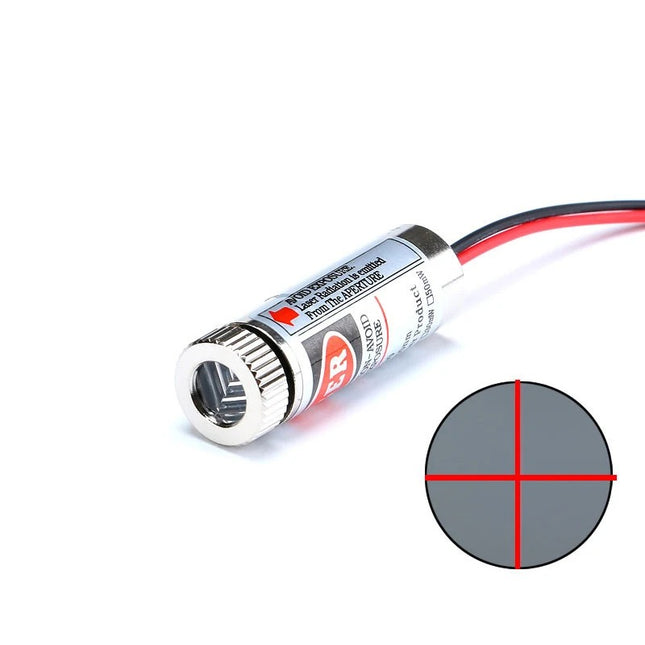 650nm 5mW Grün/rot/blau Punkt/Linie/Kreuz Laser Modul Kopf Objektiv Fokussierbar