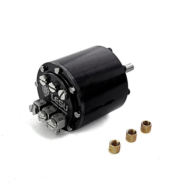 Kolben-Hydraulikmotor für RC-Baumaschinen  High-Torque Motor – geeignet für RC-Bagger, Lader &amp; LKW
