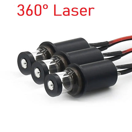 360° Laser Modul Grün 520nm – Omnidirektionaler Level Laser 2,3–5V für Messung & Ausrichtung
