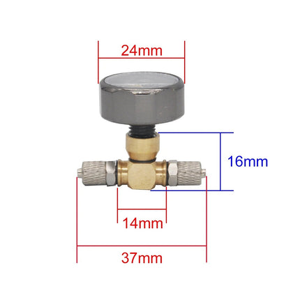 Hydraulik Manometer 0-10 MPa – M5 Druckanzeige für RC Bagger 1/12 1/14