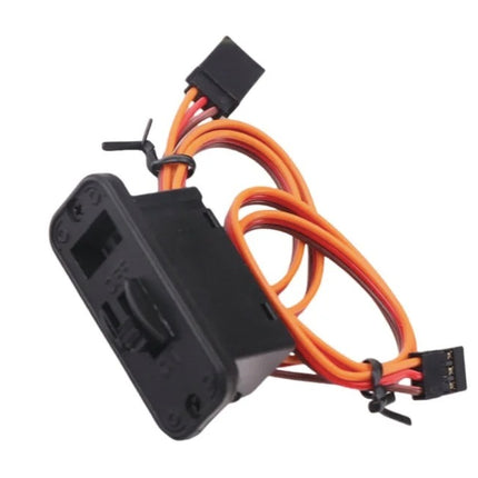 2 x Stück RC-Schalter mit LED, verbinder, JR-Stecker, Ein-Ausschalter RC Auto