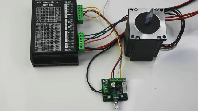 Mini Schrittmotor Tester & PWM-Impuls-Generator Modul  Frequenz- & Drehzahlregelung | Richtungssteuerung | Step/Dir Signal